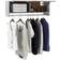 vidaXL 808233 white Garderobeskab 100x35cm