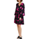 Selected Valetta Floral Wrap Dress - Black