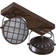 Lindby Tamin 2 Rust/White Loftplafond 29cm