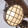 Lindby Tamin 2 Rust/White Loftplafond 29cm