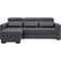 Carryhome Monson Dark Gray Sofa 240cm 3-Sitzer