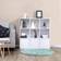 Vasagle Cube White Bogreol 97.5cm