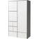 Ikea VIsthus Grey/White Kleiderschrank 122x216cm