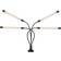 Sunflux Luminaire Black Bordlampe 35cm