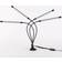 Sunflux Luminaire Black Bordlampe 35cm