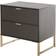 Welcome Furniture Diego Black Bedside Table 39.5x57.3cm