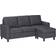 Shintenchi HB009 Dark Grey Sofa 78.7" 3 Seater