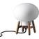 FDB Møbler U6 Hiti Mini Nature/Opal Table Lamp 22cm