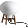 FDB Møbler U6 Hiti Mini Nature/Opal Table Lamp 22cm
