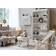 Chic Antique Decoration White Bokhylla 200cm