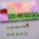 Shein 30pcs mix color tulip and 30pcs mix leaf for jewelry Making DIY necklace Earring Bracelets