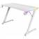 Trust GXT 709W Luminus RGB Gaming Skrivbord - White, 1200x600x740mm