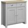 Birlea Highgate Grey Sideboard 79x81cm