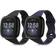 Kwmobile Silicone Band for Fitbit Versa 4/ Sense 2/Versa 3/Sense 2-Pack