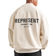 Represent Owners Club Sweater - Flat White