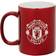 Manchester United Red Metallic Mug