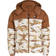 Tommy Hilfiger All Over Print Alaska Puffer Jacket - Woodland Camo Aop Beige