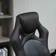 Vinsetto Executive Racing Swivel Gaming Office Chair PU Leather Computer Desk - Grey