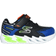 Skechers Kid's S Lights Flex-Glow Bolt - Black/Blue