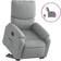 vidaXL Lifting Function Light Grey Lænestol 99cm