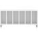vidaXL 831740 White TV-bänk 100x48cm
