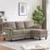 Bed Bath & Beyond Walraime Beige Sofa 79.5" 3 Seater