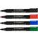 Q-CONNECT Flipchart Bullet Tip Marker Pen Assorted 4-pack