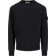 Stone Island Garment Dyed Crewneck Sweatshirt - Black