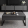 Homitis Luxe Anthracite Grey Black TV-bänk 180x50cm