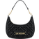 Love Moschino Logo Lettering Quilted Hobo Bag - Black