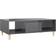 vidaXL 806021 Grey High Gloss Soffbord 60x103.5cm