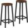 tectake Corby Industrial Light Rustic Barstol 66cm 2stk