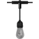LEDVANCE Smart + String Light Black/Clear Lyskæde 12 Pærer