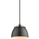 Halo Design Oslo Black/Oak Pendellampe 16cm