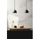Halo Design Oslo Black/Oak Pendel ∅ 16cm
