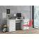 Forte Net106 Matt White Skrivbord 60x145cm
