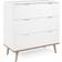 Finori Göteborg 1 White/Sonoma Oak Chest of Drawer 79.8x86.5cm