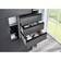 WIMEX Saigon Anthracite /Black Garderob 225x210cm