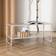 Venture Design Staal End Beige Small Table 43.2x101.6cm