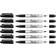 Sharpie Twin Tip Permanent Marker Black 6 - Pack