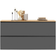 Dieter Knoll Hanging Sorrent Grey/Oak Schuhregal 160x83cm