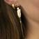 Stine A Long Baroque With Chain Earring - Gold/Pink/Pearl