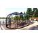 Scandic Greenhouse Skydome Oval 12.5m² Sort Aluminium