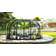 Scandic Greenhouse Skydome Oval 12.5m² Sort Aluminium