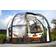 Scandic Greenhouse Skydome Rund 13.2m² Sort Aluminium