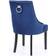 Neo Studded Blue Kitchen Chair 92cm