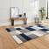 Think Rugs Matrix Blocks Blue 80x150cm