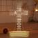 Lightzz Jesus Cross 3D Night Yellow Christmas Lamp 8.9"