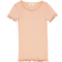 Wheat Rib Lace S/S T-shirt - Rose Dawn (0051h-007-2031)