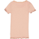 Wheat Rib Lace S/S T-shirt - Rose Dawn (0051h-007-2031)